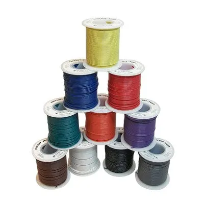 22Awg Stranded Wire - Green, 100Ft Roll (10-Ht22-Gn-100) 1