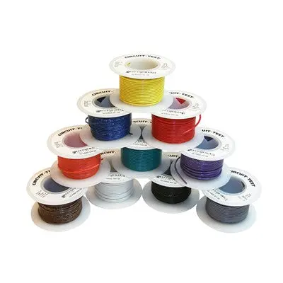 22Awg Solid Wire - Brown, 25Ft Roll (10-Hs22-Br-25) 1