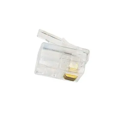 Telephone 4 Conductor Rj11 Plugs, Pkg/10 (100-104-10) 1
