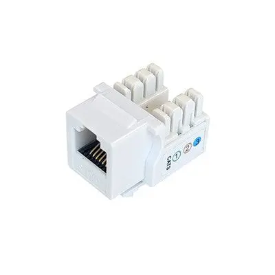 Keystone Rj12 Jack - White (110 Punchdown) (100-550A) 1