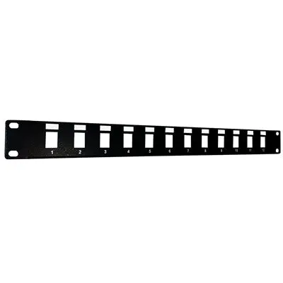 Keystone 12 Port Cutout Panel (100-688) 1
