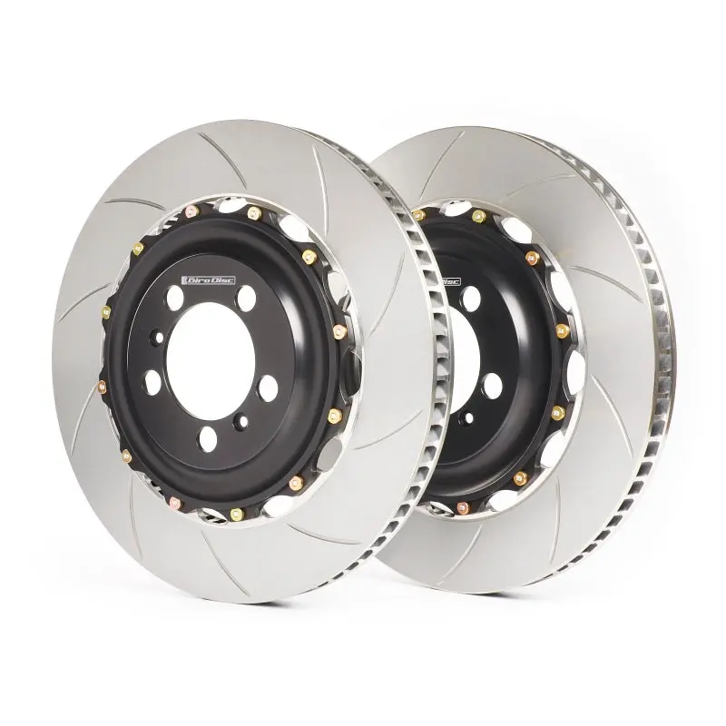 Girodisc Front 350Mm Brake Rotors Non-Pccb Porsche 997.1 Gt3/Gt2 / 996 Gt3/Gt2 1