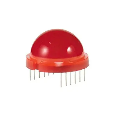 Led Dif Red 2V@20Ma 12Pcs (1276-0315) 1