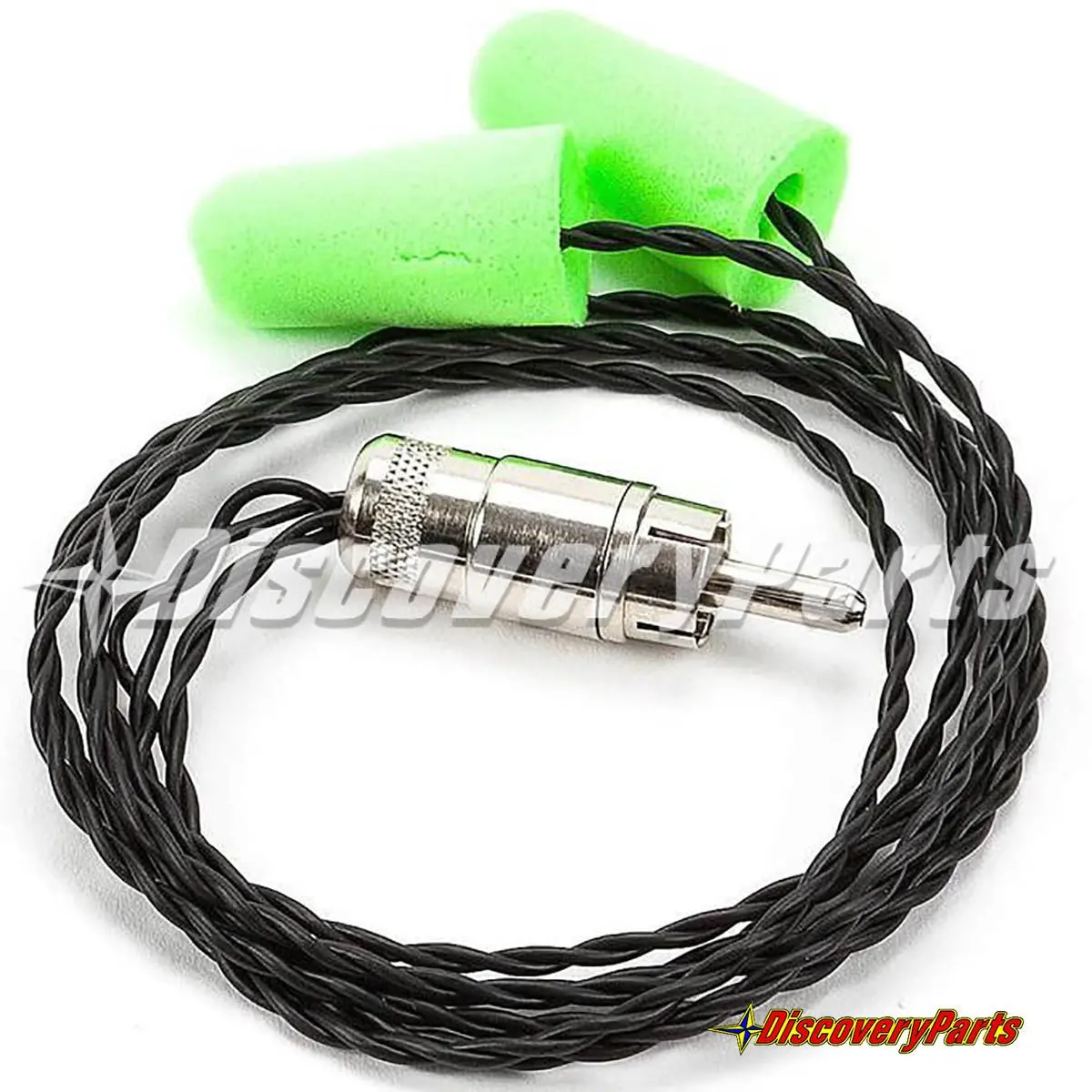 Racing Radio Foam Earbuds European Rca Male Plug 1
