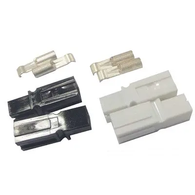 30Pp Black And White Anderson Connectors, 2 Pairs (1327-Bw-2) 1