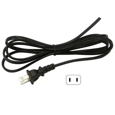 2 Conductor Power Cord - Nema1-15P To 2 Wire Leads, 6Ft (138-126) 1