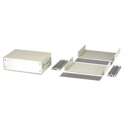 Aluminum Instrument Enclosure - 60 X 181 X 112Mm, Grey (1402B) 1