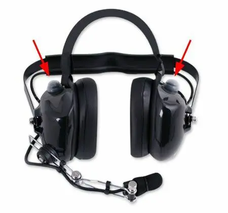 Dual Radio Headset With Dual Ptt 1