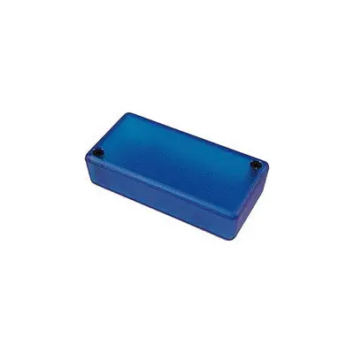 Abs Plastic Miniature Hand Held Enclosure - 60 X 35 X 15Mm - Translucent Blue (1551Jtbu) 1
