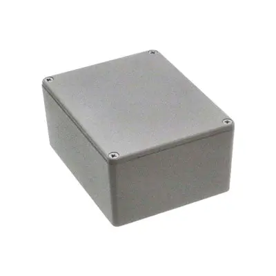Diecast Aluminum Enclosure -120 X 94 X 53Mm - Grey (1590Cgy) 1