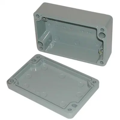Diecast Aluminum Enclosure -221 X 121 X 60Mm - Grey, Watertight (1590Z150gy) 1