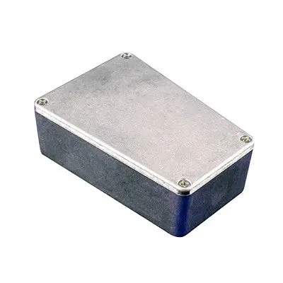 Diecast Aluminum Enclosure - 112 X 79 X 35Mm - Unpainted, Trapezoid (1590Trpb) 1