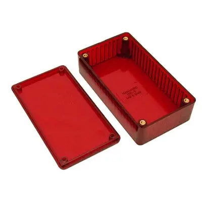 Polycarbonate Multipurpose Translucent Enclosure - 191 X 110 X 57Mm - Ir Red (1591Etrd) 1