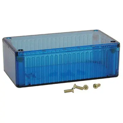 Polycarbonate Multipurpose Translucent Enclosure - 191 X 110 X 57Mm - Ice Blue (1591Etbu) 1