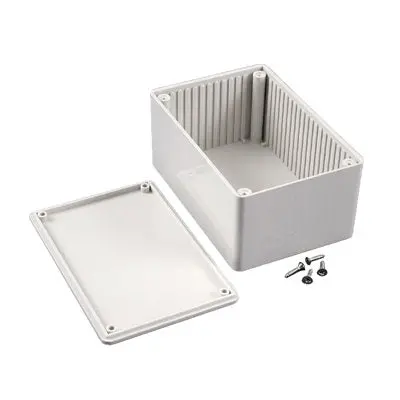 Multipurpose Abs Plastic Enclosure - 120 X 80 X 59 - Grey, Card Guide (1591Tsgy) 1