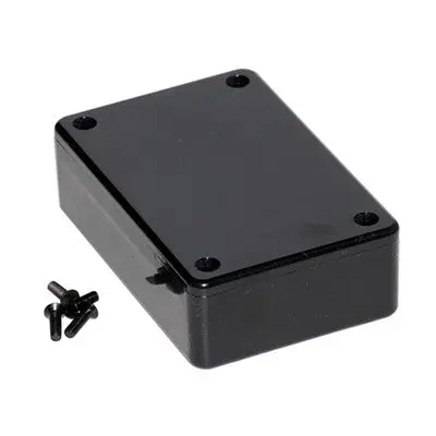 Flame Retardant Abs Plastic Hand Held Enclosure - 84 X 56 X 20Mm - Black (1591Mbk) 1