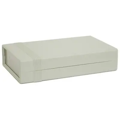 Plastic Instrument Enclosure With Aluminum Panels - 157 X 94 X 36Mm - Grey (1598Asgy) 1