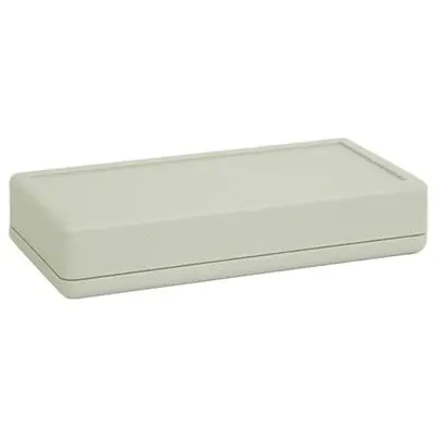 Abs Plastic Hand Held Enclosure - 130 X 65 X 25Mm - Grey / Battery Compartment (1599Bsgybat) 1