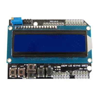 Lcd Display And Keypad Shield - 16 X 2 (16X2shd-01G) 1