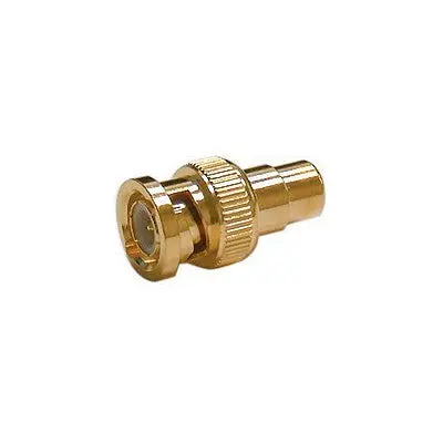 Bnc Plug To Rca Jack, Gold, Pkg/10 (193-011-10) 1