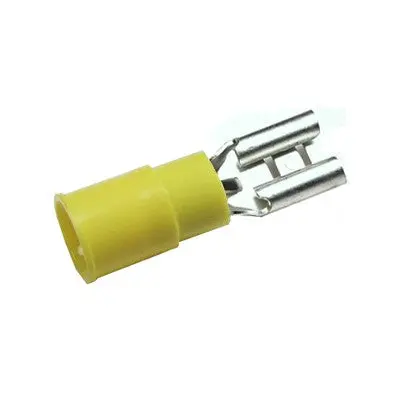 Quick Connect Female Crimp Connector - 12-10 Awg, 0.25" Tab, Pkg/100 (1955-Cp) 1