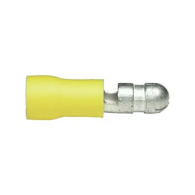 Male Bullet Crimp Connector, 12-10 Awg, 0.195", Pkg/100 (1958-16) 1