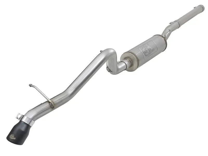 Afe Mach Force Xp Cat-Back Exhaust – 2.5-Inch Stainless Steel With Black Tip For Jeep Wrangler Jk (2007+ 3.6L/3.8L) 1