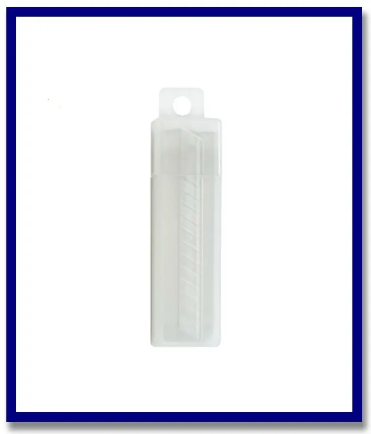 Uni-Pro Large Snap Blade Knife Replacement Blades Only (Bulk Tube - 50 Pcs) 1