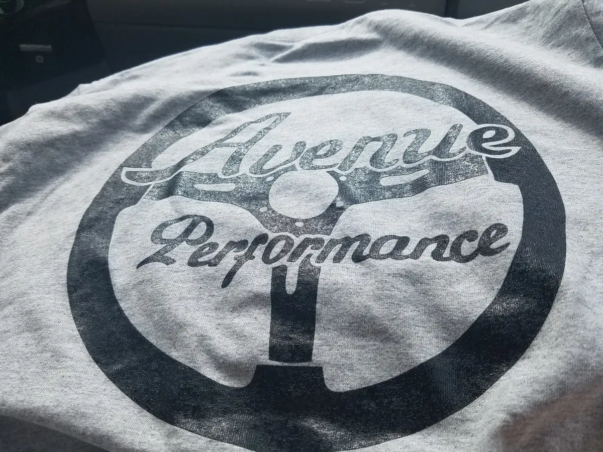 Avenue Performance Steering Wheel Shirt (Gray & Black) 1
