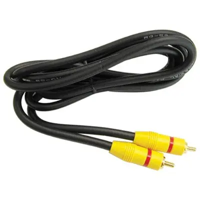 Rca-Rca Rg59 Video Cable - Gold, 6Ft (212-406) 1