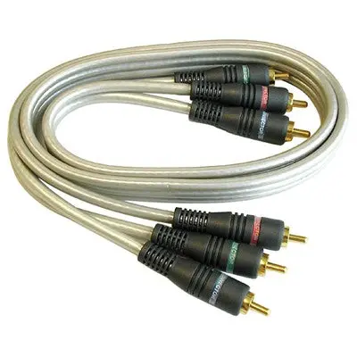 Rgb M-M Deluxe Cable - Gold, 6Ft (212-906) 1