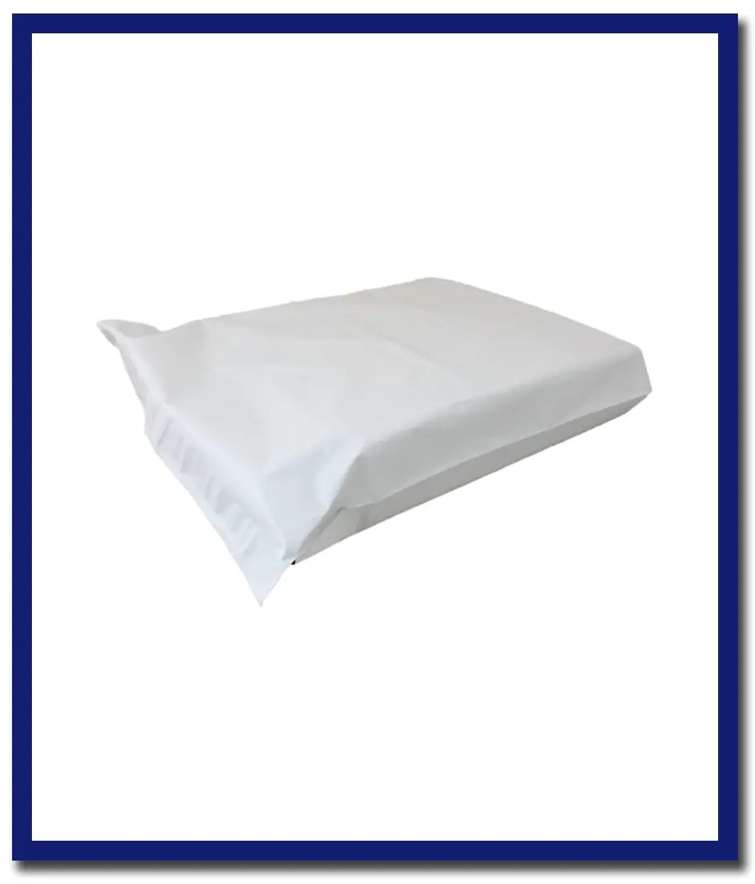 Maxvalu 44 X 35Cm White Courier Satchel - (20 Packs X 25 Pouch) Per Box 1
