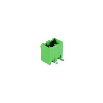 Pluggable Terminal Block Socket - 5.00Mm, 2 Position, Right Angle Pcb Pins (25-E1000-02) 1