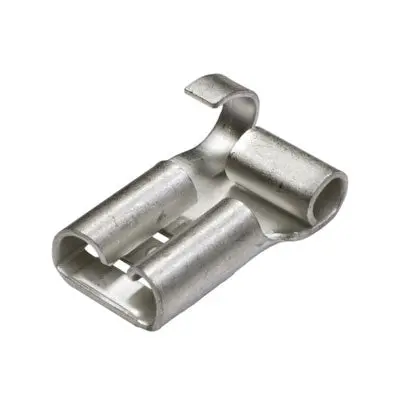 Crimp Flag Female Connector -  0.25", 16-14Awg, Pkg/100 (2775-Cs) 1