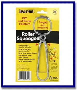 Uni-Pro Wire Roller Squeegee - Adjustable - 1 Unit 1