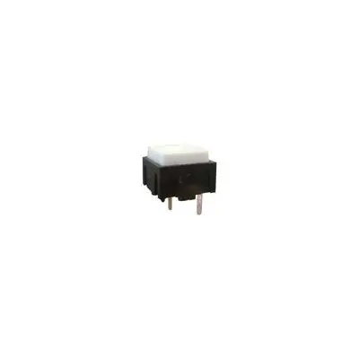 Push Button Miniature Switch - Spst Off-(On), Momentary Pcb Switch - White, Pkg/2 (30-14425) 1