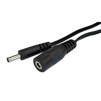 Coaxial Power Dc Cable - 1.3 X 3.5Mm Plug To Jack, 3Ft (310-830) 1