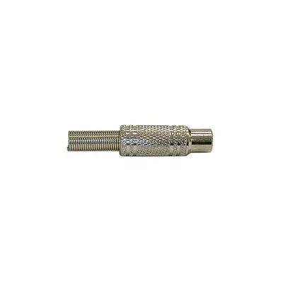 Rca Jack Inline - Shielded 7Mm / Strain Relief, Pkg/10 (351-532-10) 1