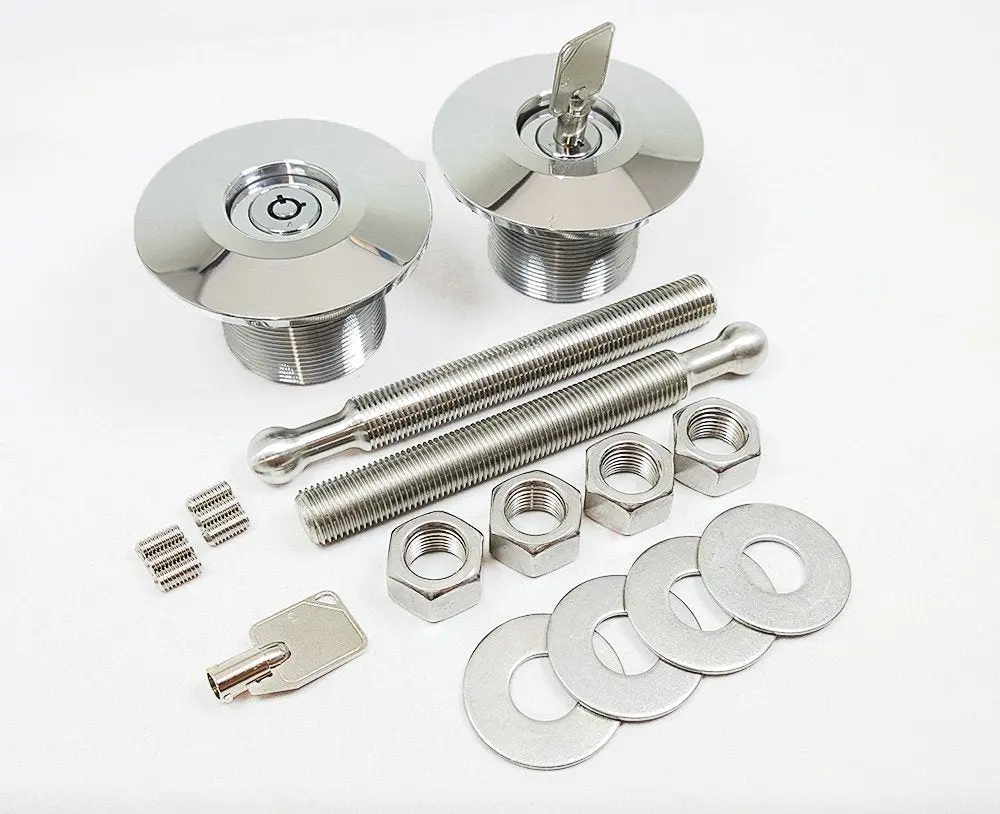 Quik-Latch Ql-50 Series Lockable Hood Pin Kit 2