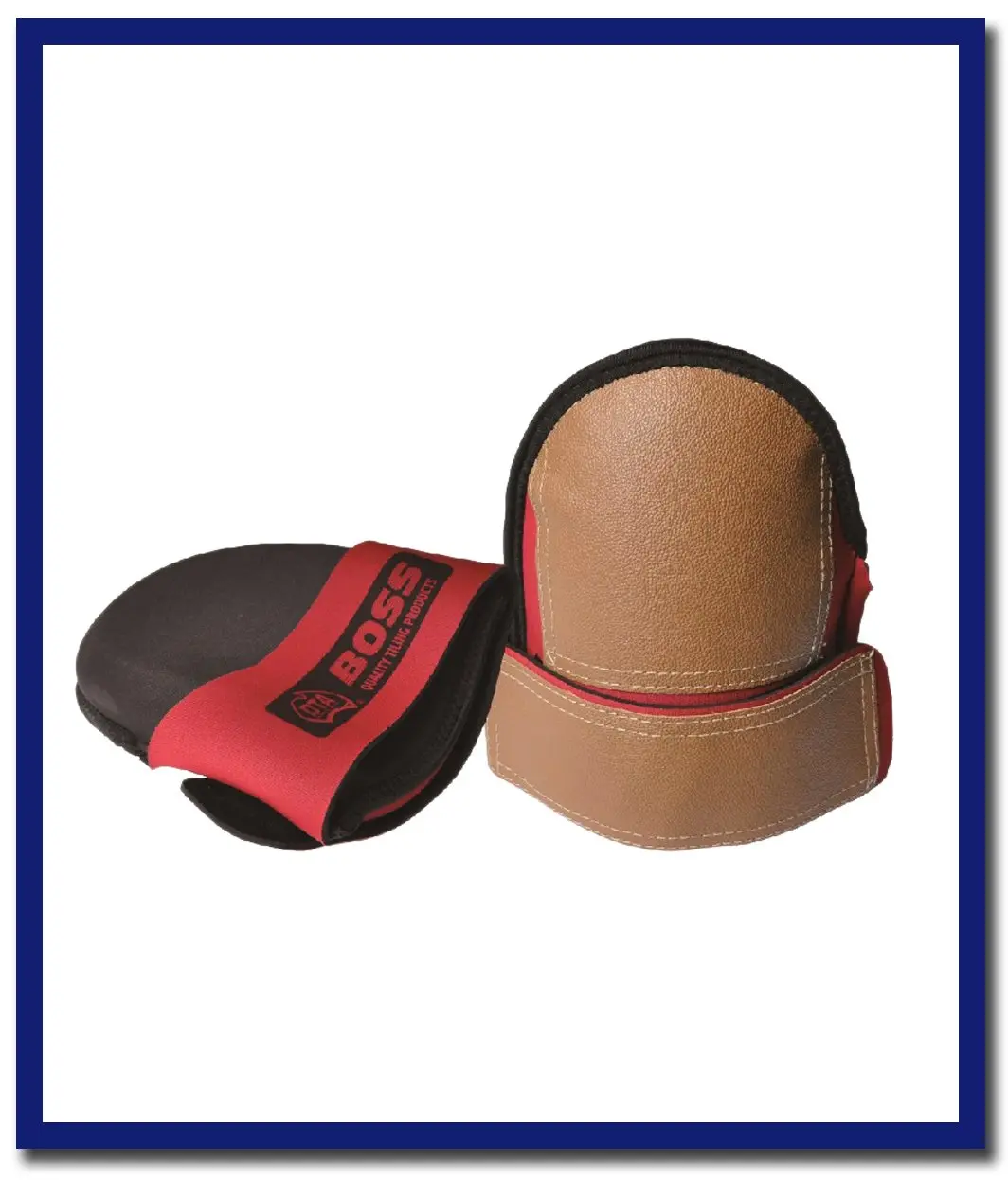 Boss Leatherette Knee Pad X-Large (1 Pc) 1