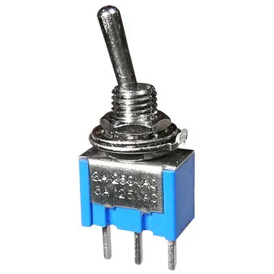 Submini Toggle Switch - Spdt 6A, On-On, Pcb Mount (41-263-0) 1
