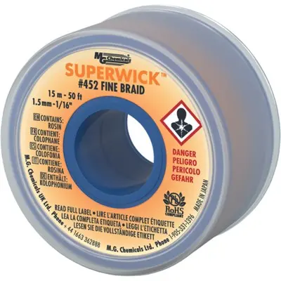 Fine Braid Super Wick - 1.5Mm, 50Ft (452) 1