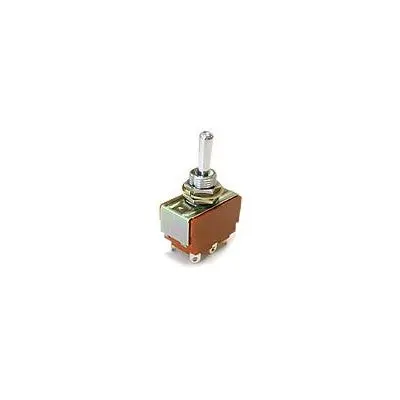 Toggle Switch - Dpdt 15A, (On)-Off-(On), Screw Terminals, Momentary (453-420) 1