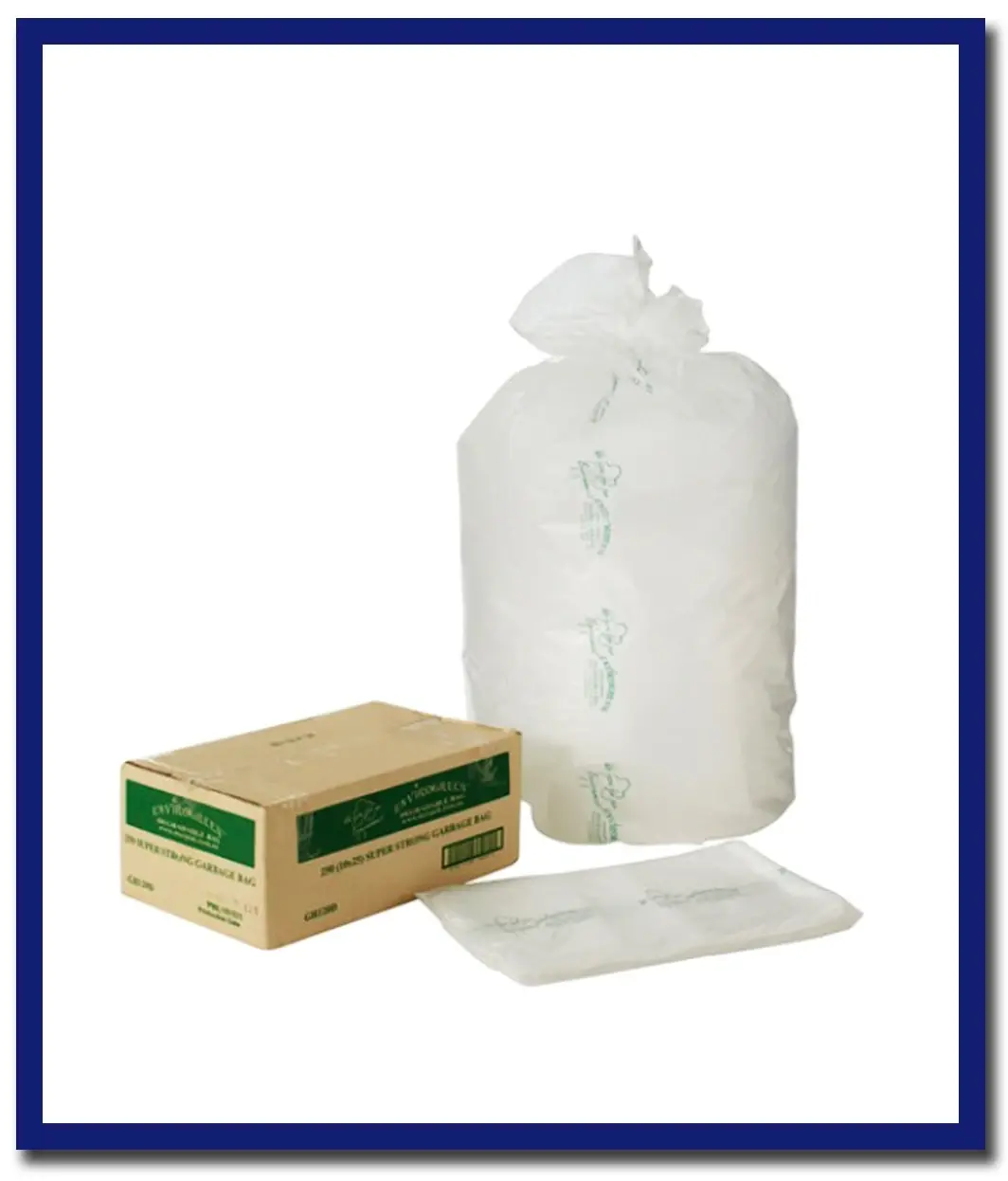 Maxvalu Degradable Bin Liners 120 Litres - (10 Packs X 25 Bags) Per Box 1