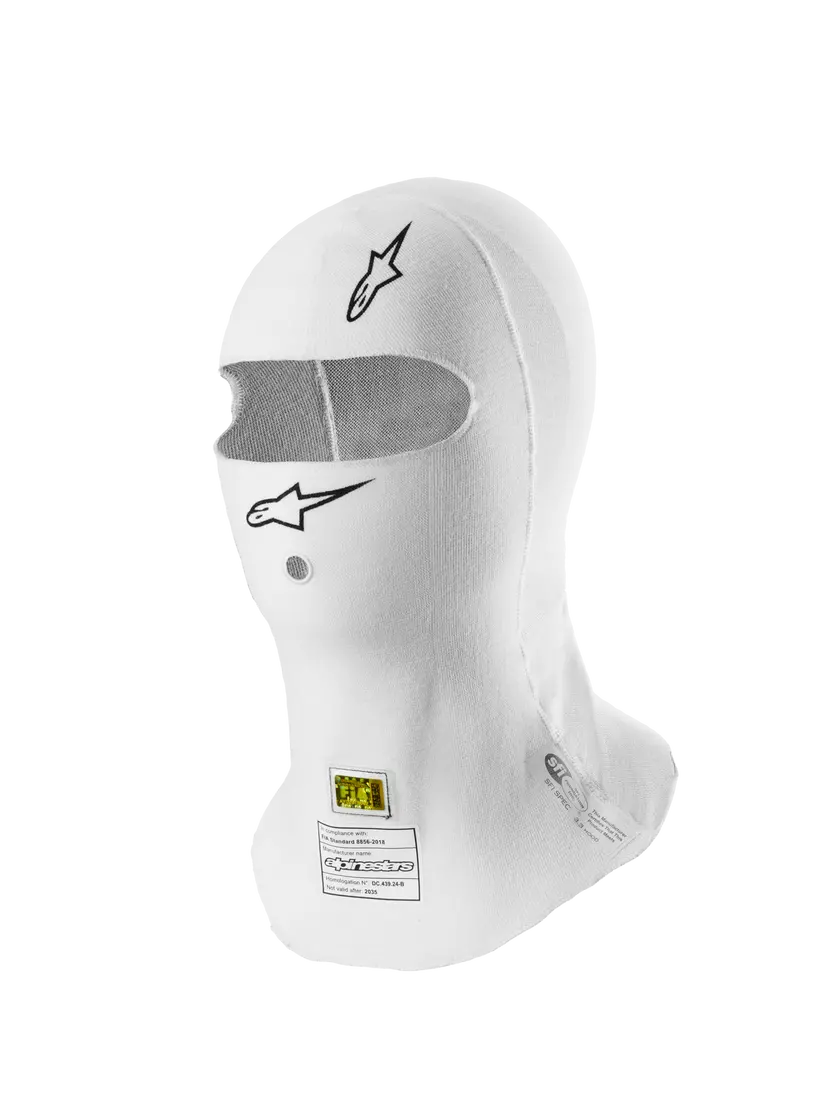 Alpinestars Zx Evo V3 Balaclava Fia/Sfi - White 1
