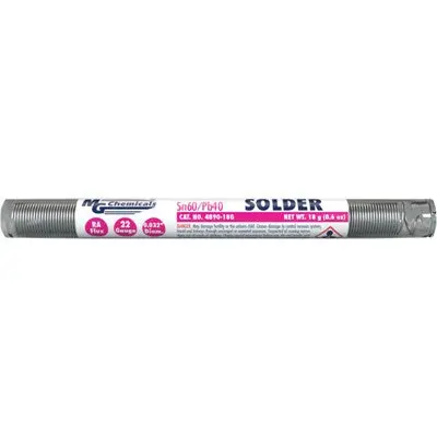 Rosin Core Solder 60/40 - 0.8Mm, 18G, Tube (4890-18G) 1