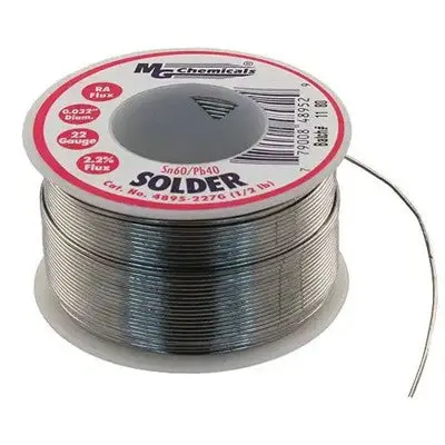 Rosin Core Solder 60/40 - 0.8Mm, 227G, 1/2Lb Roll (4895-227G) 1