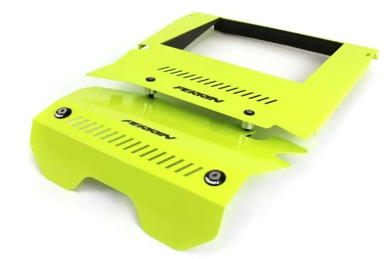 Perrin 15-16 Subaru Wrx Engine Cover Kit - Neon Yellow 1