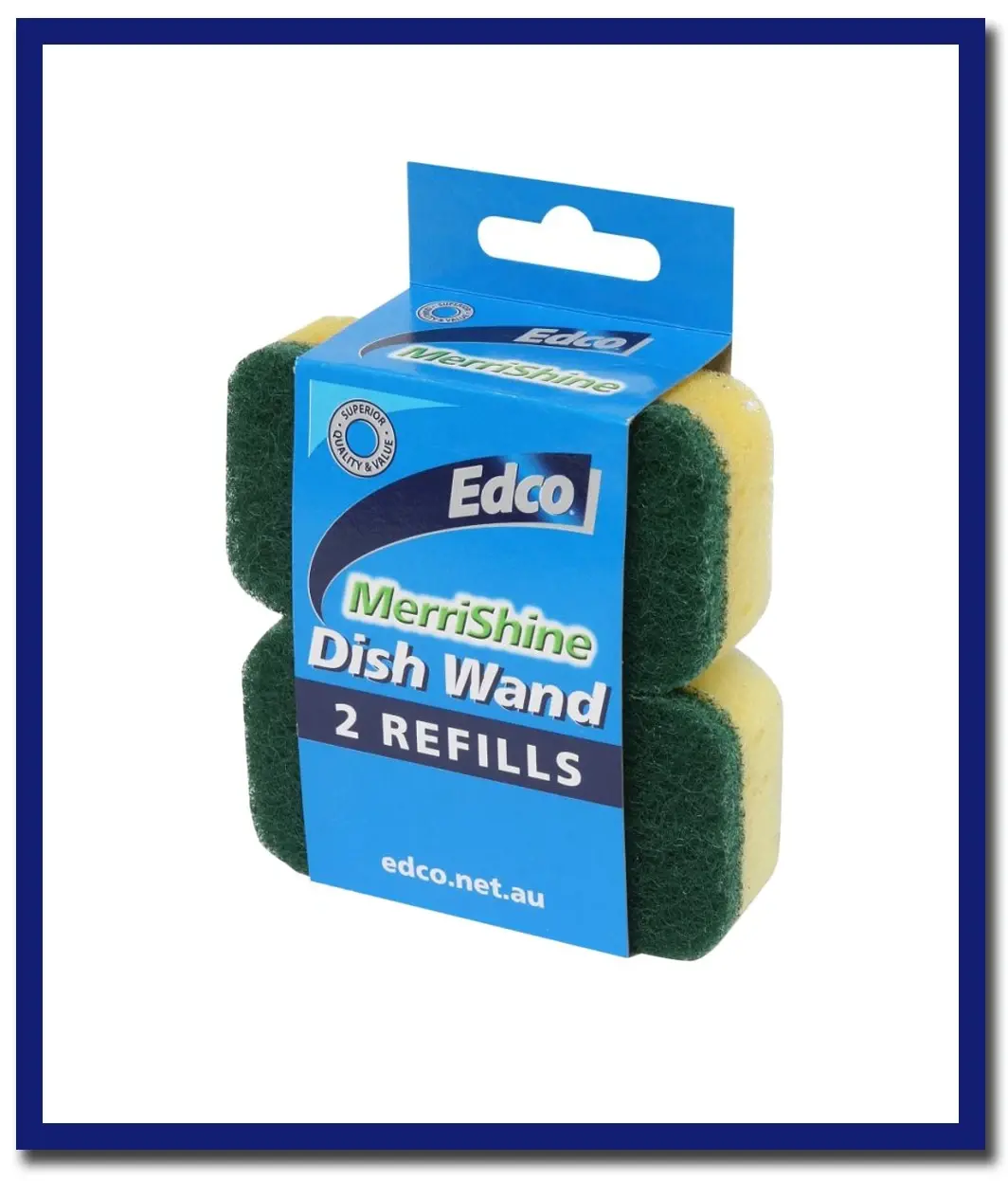 Edco Merrishine Dish Wand Refill - 2 Refills 1
