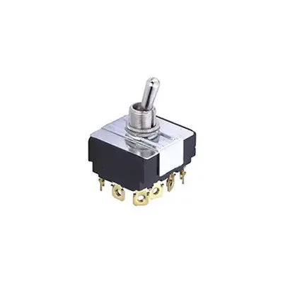 Toggle Swtich - 4Pdt 15A, On-Off-On (54-017) 1